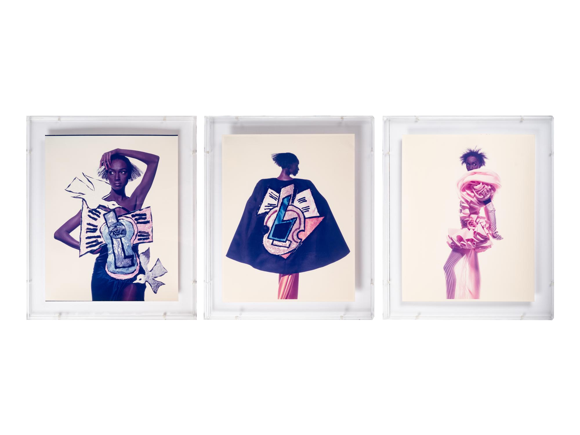 Yves Saint Laurent, Braque Inspired Fashion, Katoucha Niane, Paris