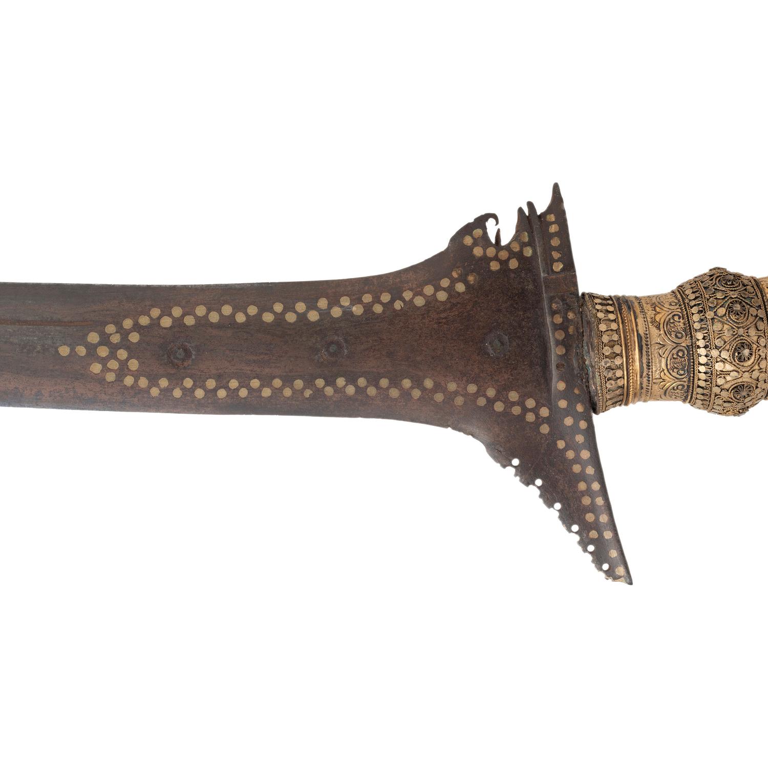Large and Ornate Danganan Ceremonial Kris