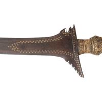 Large and Ornate Danganan Ceremonial Kris