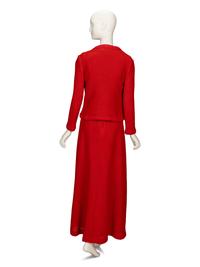 Malcom Starr, Knit Dress & Cardigan Ensemble