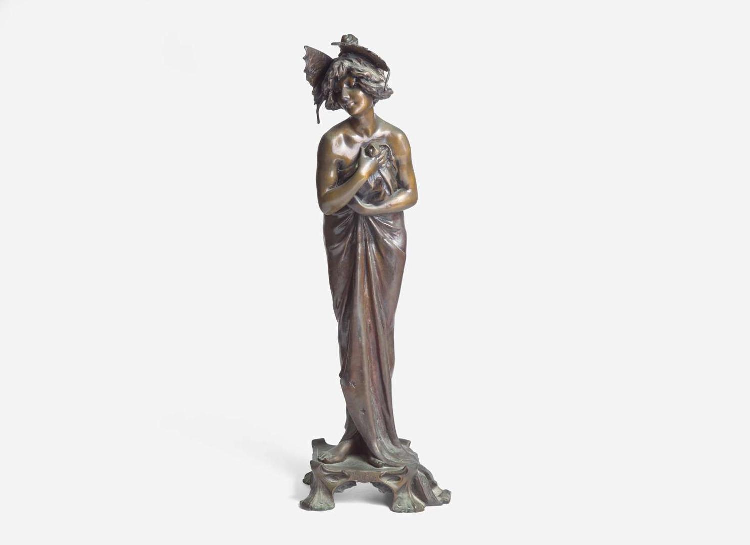 Lucien Alliot (French, 1877-1967), Phalène, copyrighted "1904"