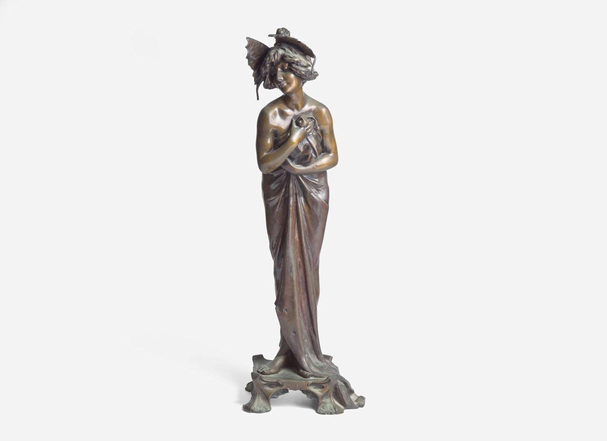 Lucien Alliot (French, 1877-1967), Phalène, copyrighted "1904"