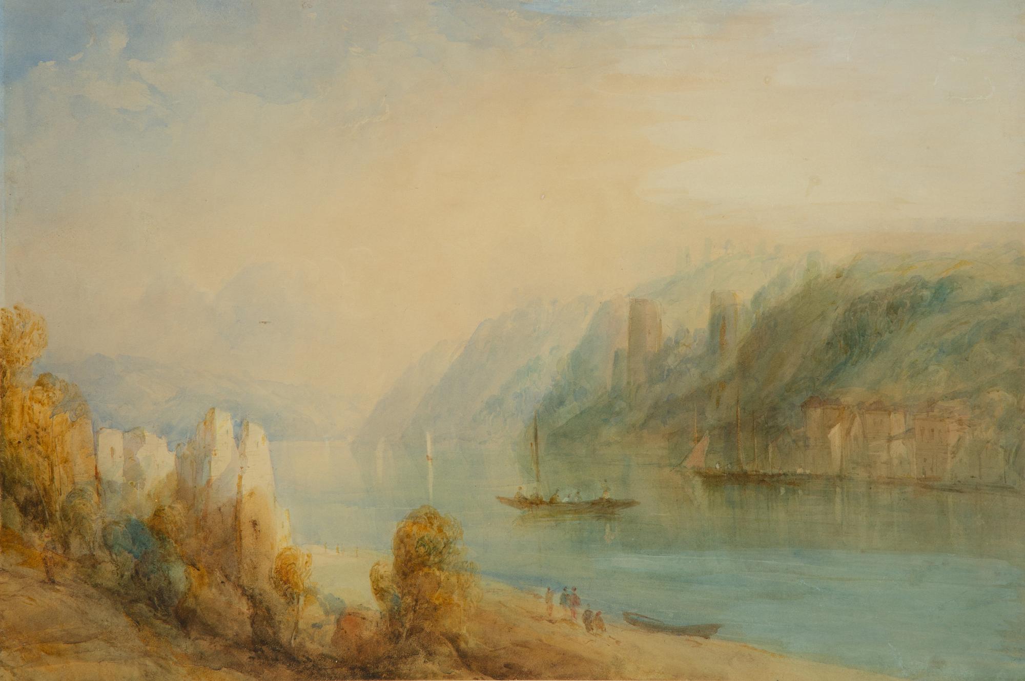 On the Rhine at Oberwesel