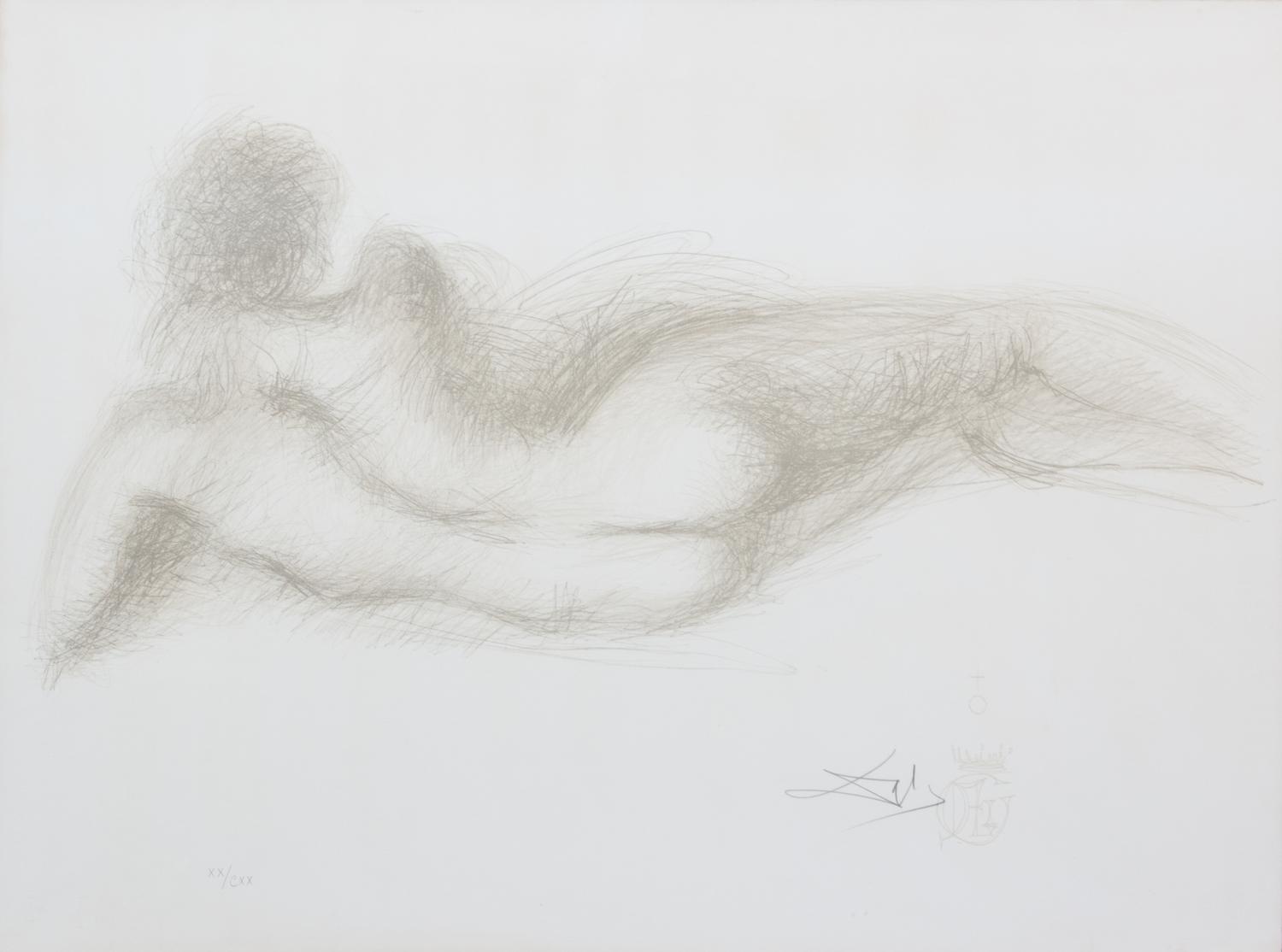 Salvador Dali, (Spanish, 1904-1989), Nude