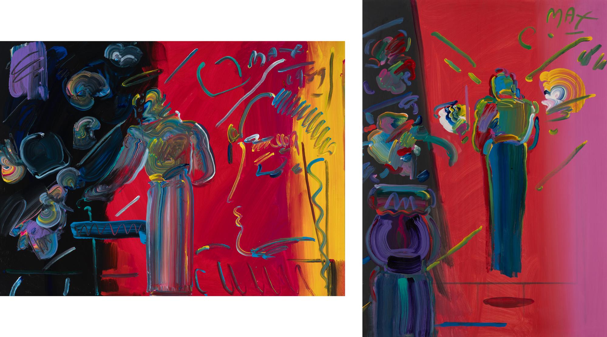 Roseville Series, 1989 and Sage Version II, 1989 (two works)