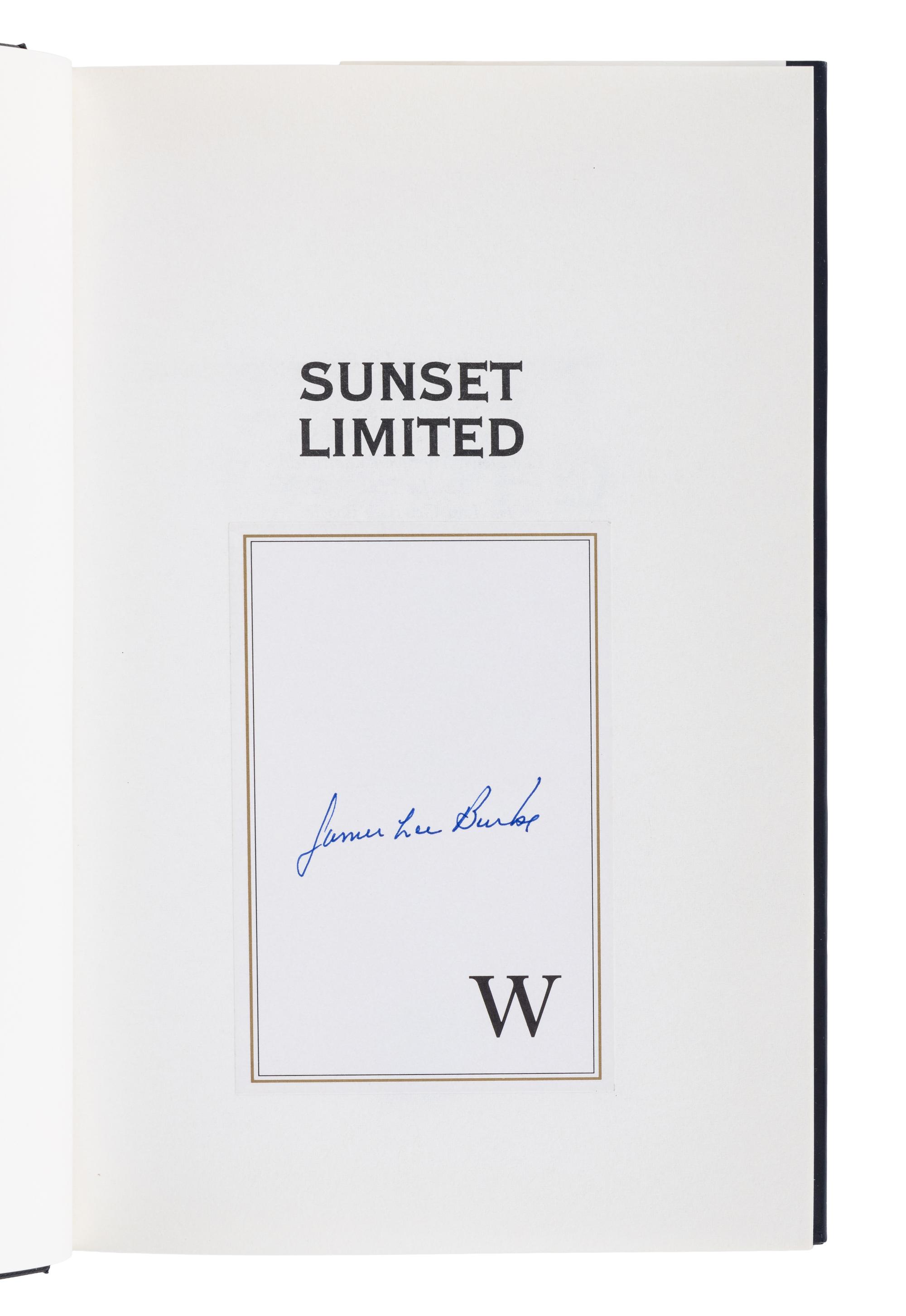 BURKE, James Lee (b. 1936). A group of 4 works by Burke, MOST FIRST EDITIONS, ALL SIGNED, comprising: