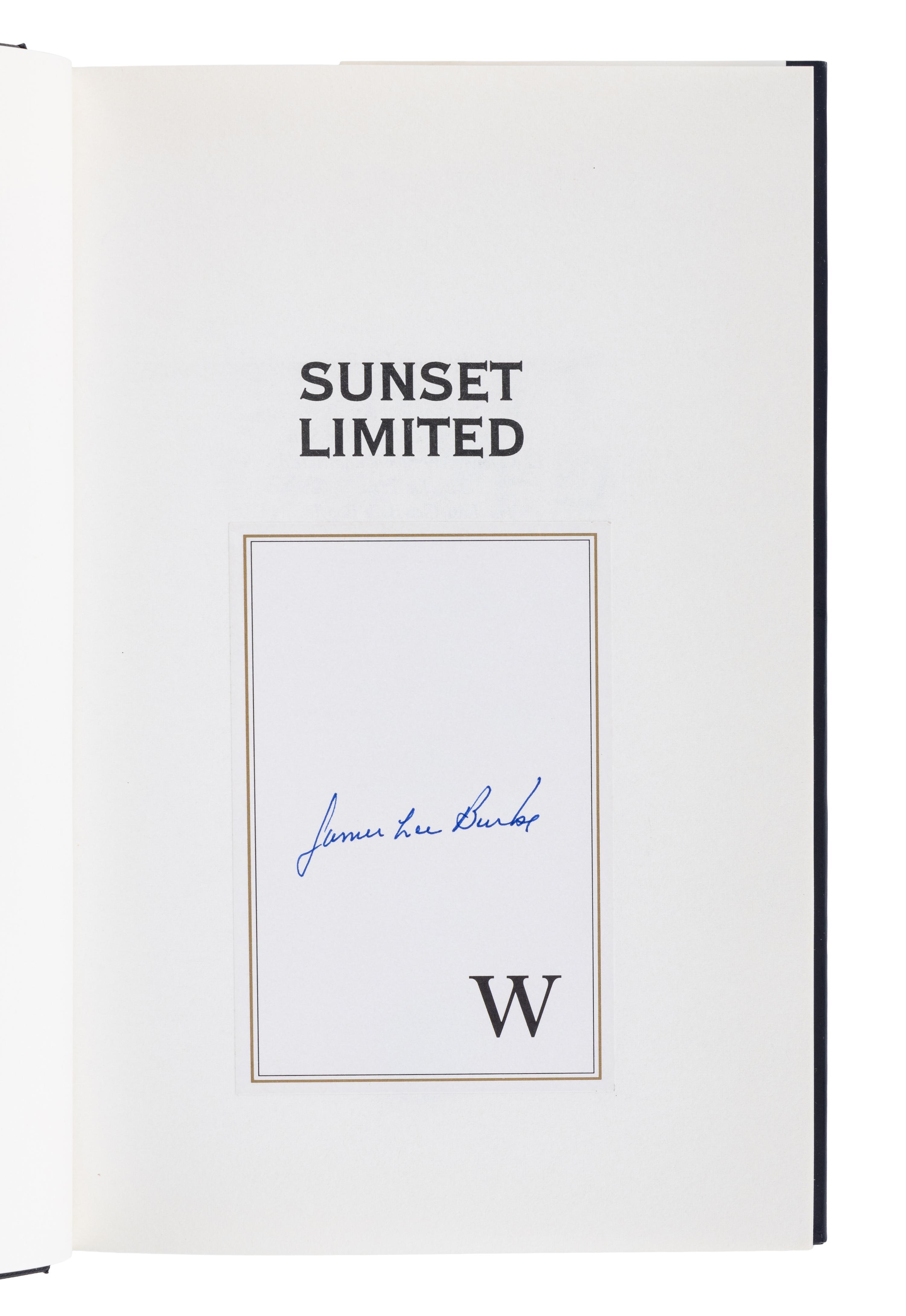 BURKE, James Lee (b. 1936). A group of 4 works by Burke, MOST FIRST EDITIONS, ALL SIGNED, comprising:
