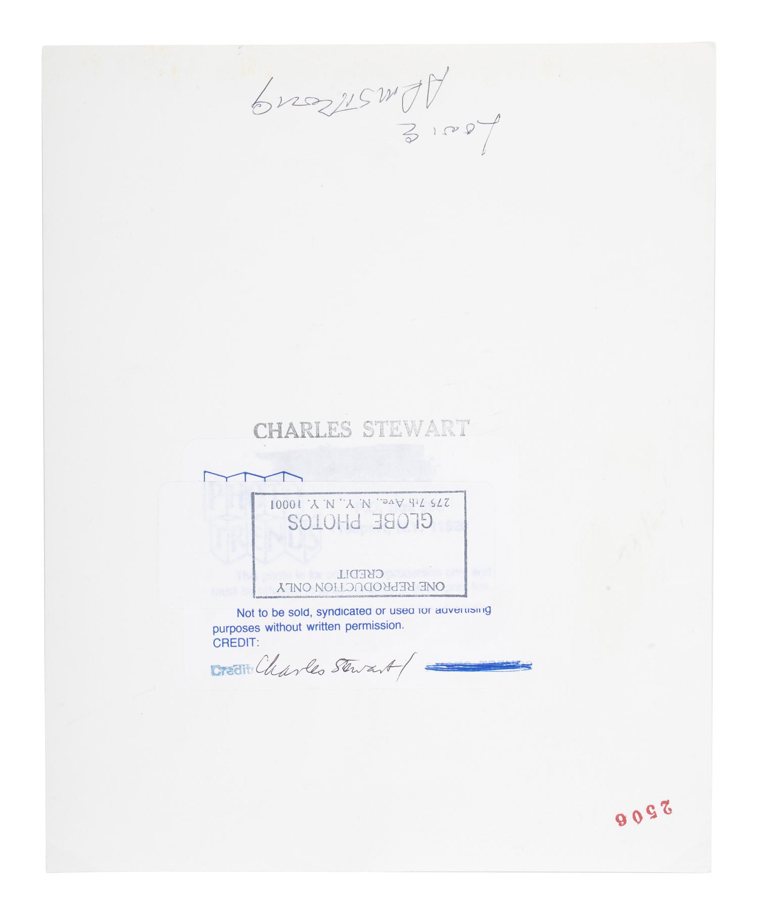 [EARLY PHOTOGRAPHY] -- [MUSIC]. A group of 5 photographs of jazz musicians taken by African American photographer Charles "Chuck" STEWART (1927-2017). New York, ca 1960s.