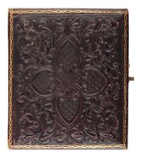 [CIVIL WAR] -- [DAVIS, Jefferson (1808-1889)]. Ninth plate ruby ambrotype.