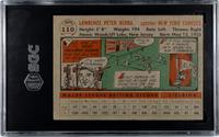 A 1956 Topps Yogi Berra Gray Back Baseball Card No. 110 (SGC 5 EX)