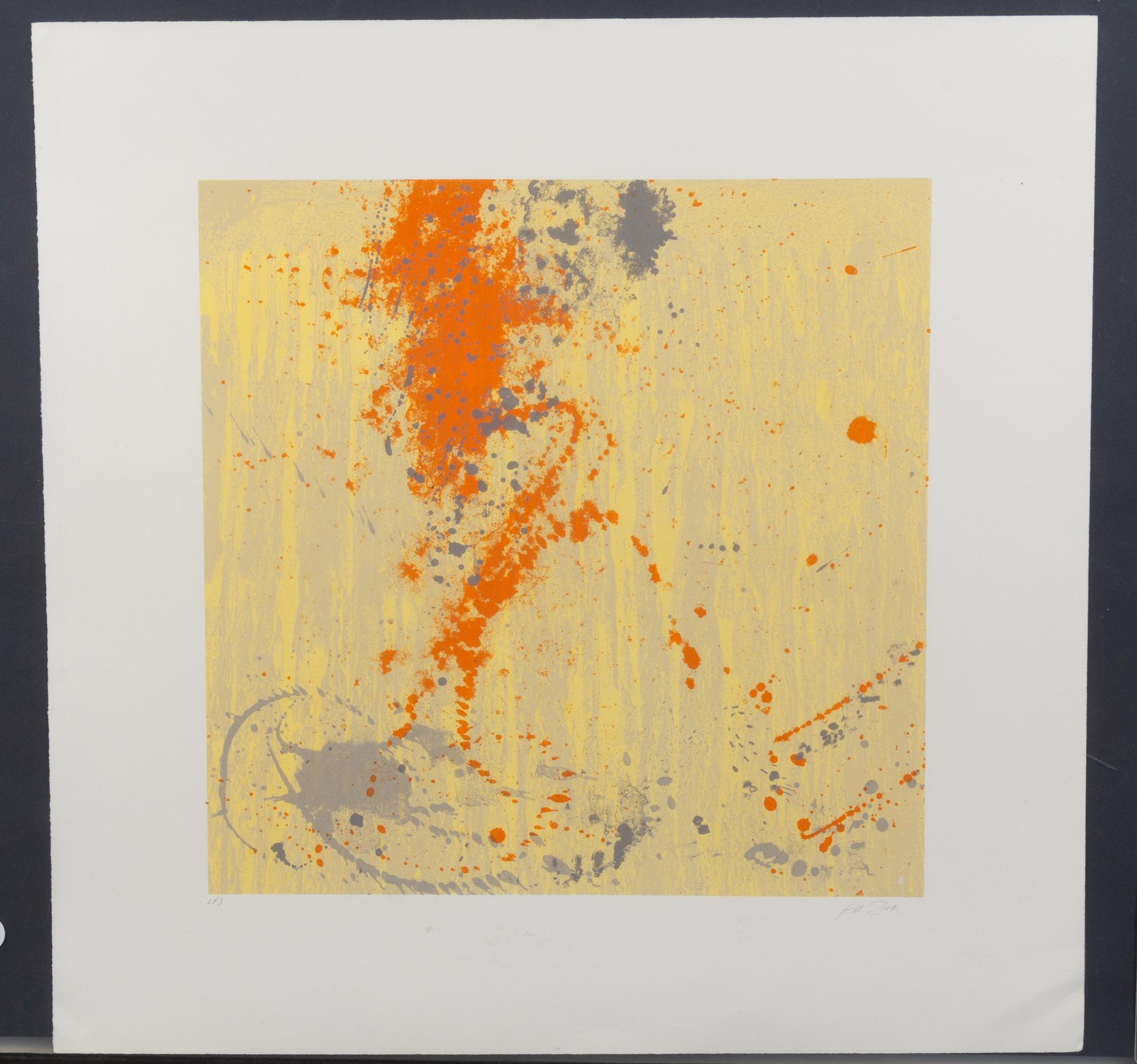 Pat Steir, (American, b. 1940), Composition in Yellow, 1999