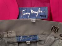 Thierry Mugler Neon Pink Jacket and Skirt