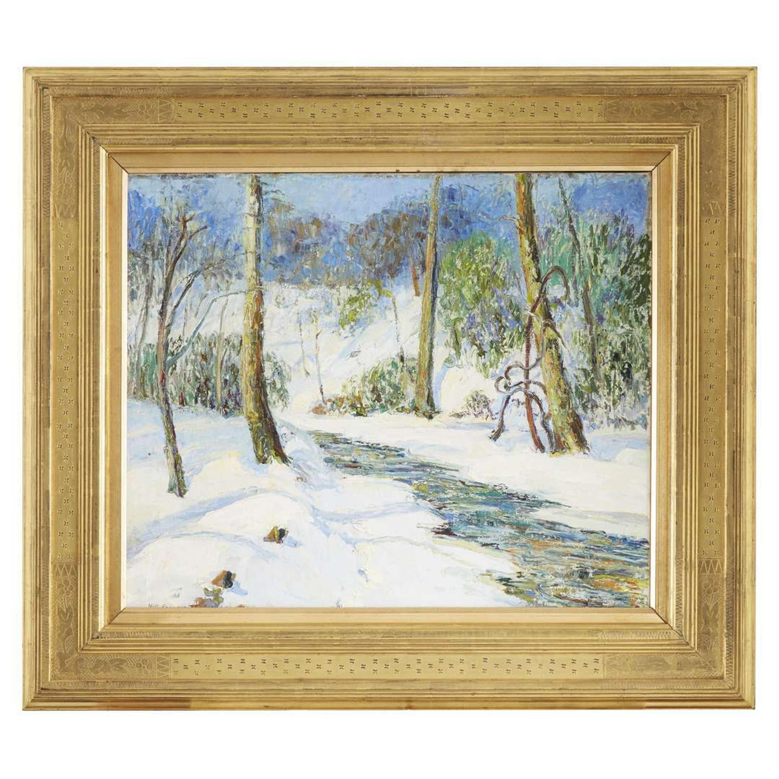 WILLIAM FRANCIS TAYLOR (AMERICAN/CANADIAN 1883–1970) "THAW"