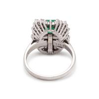 EMERALD AND DIAMOND CONVERTIBLE RING/PENDANT