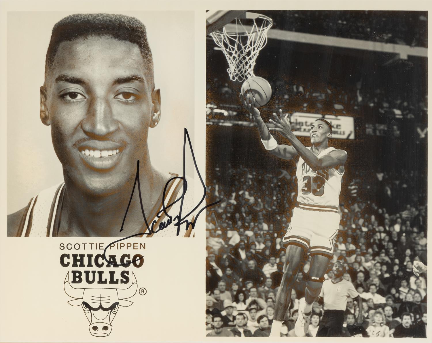 A Group of Scottie Pippen Items,