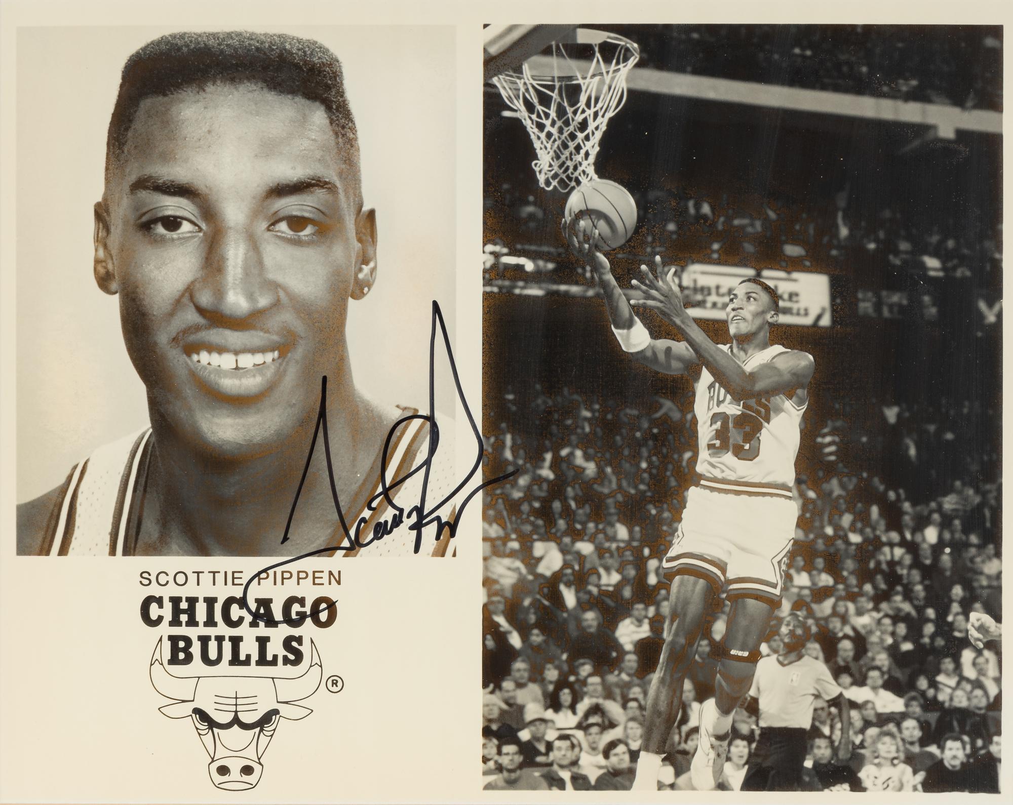 A Group of Scottie Pippen Items,