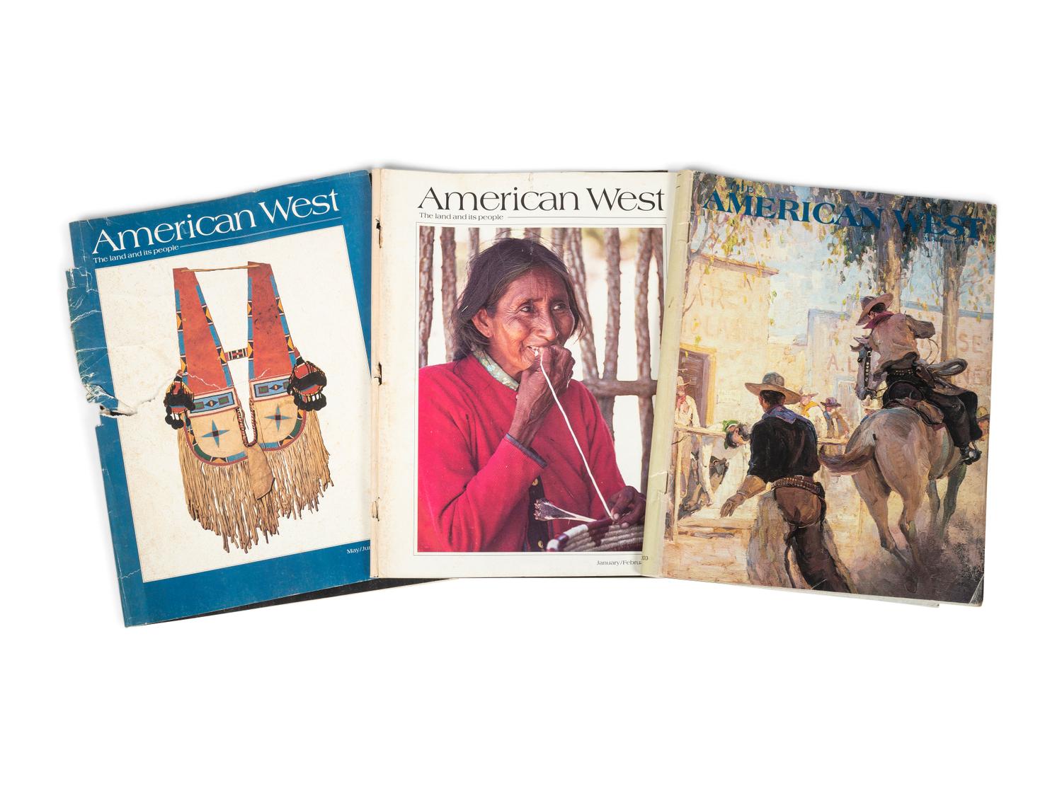 [PERIODICALS] THE AMERICAN WEST, 12 Volumes