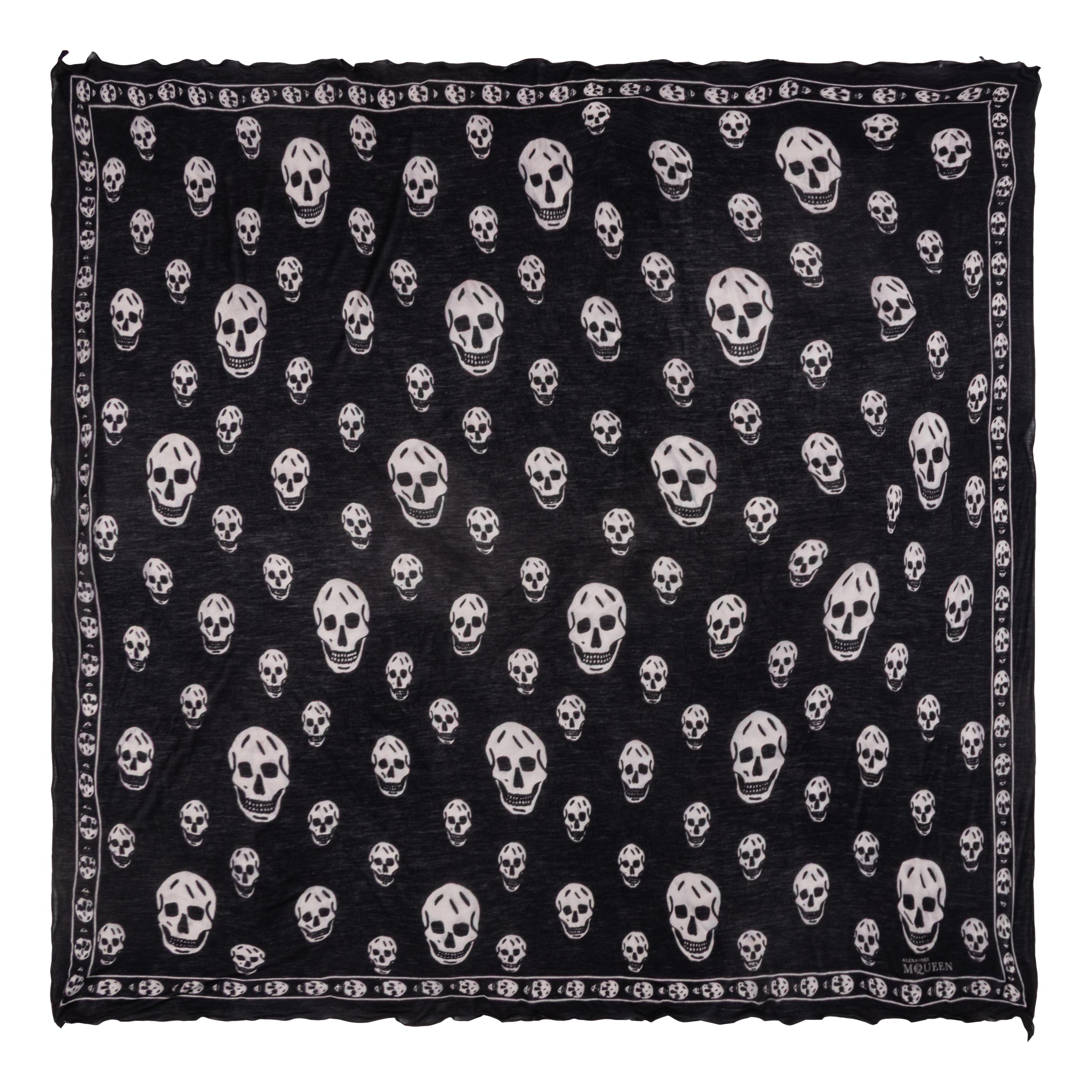 ALEXANDER MCQUEEN, FOUR SKULL SCARVES