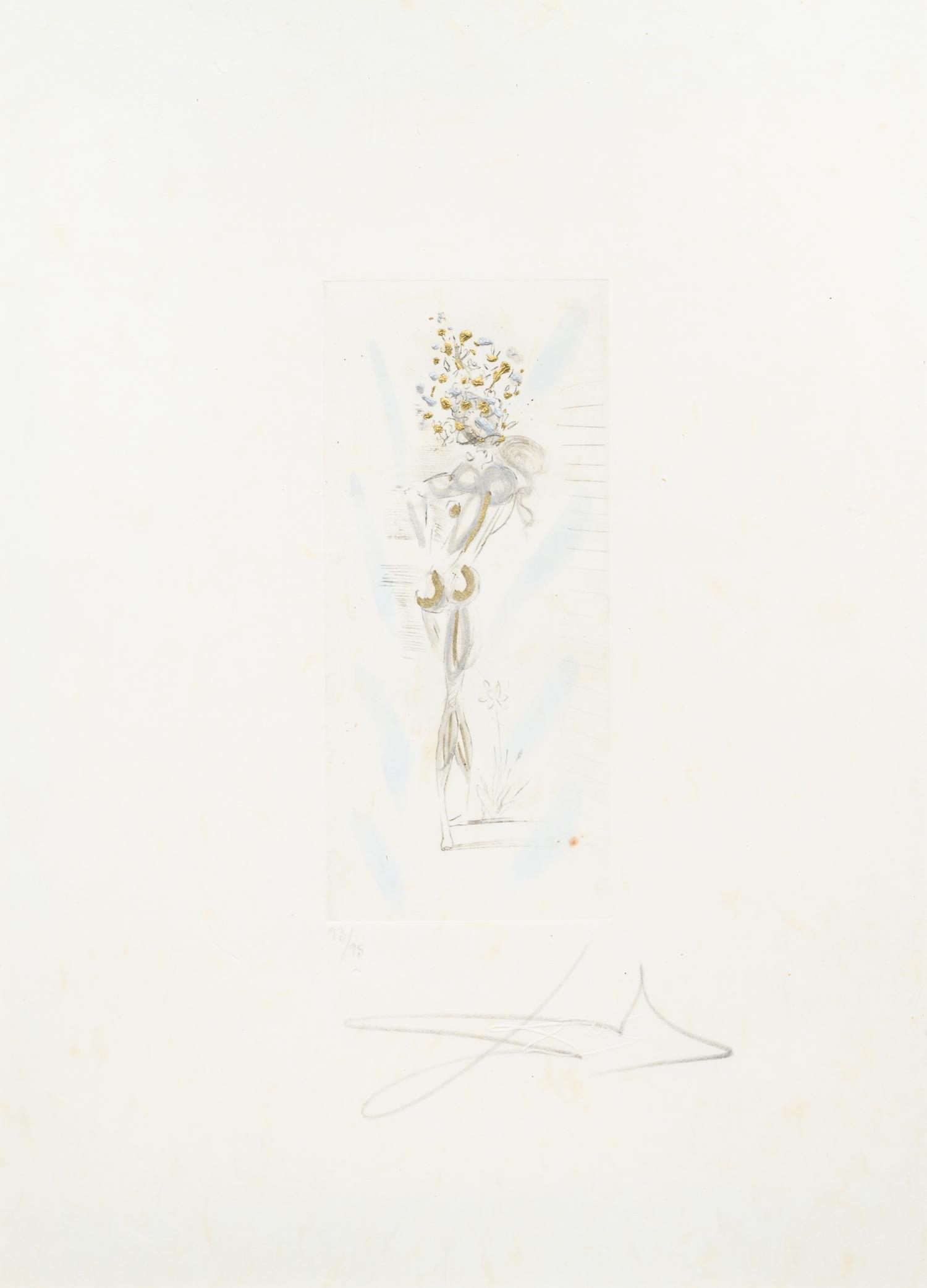 Petites Nus (from Apollonaire ) (a group of 7 prints from the portfolio of 8)