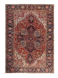 A Heriz Wool Rug