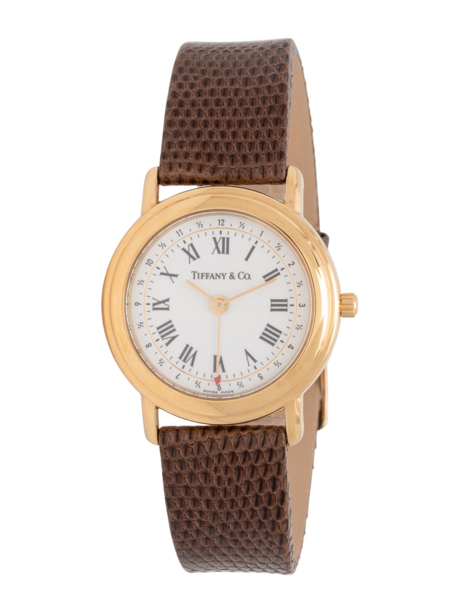 TIFFANY & CO., 18K YELLOW GOLD WATCH
