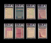 A Group of Wayne Gretzky PSA Graded Hockey Cards