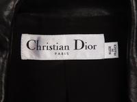 Christian Dior, Black Leather Motorcycle Jacket