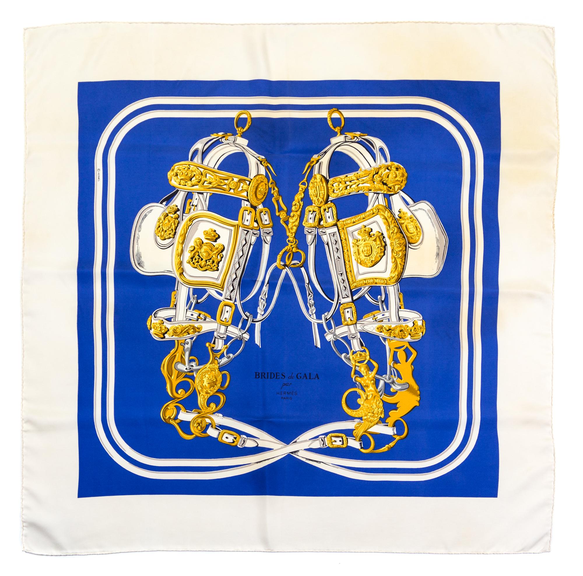 An Hermes 90cm Silk Scarf, 36" x 36".
