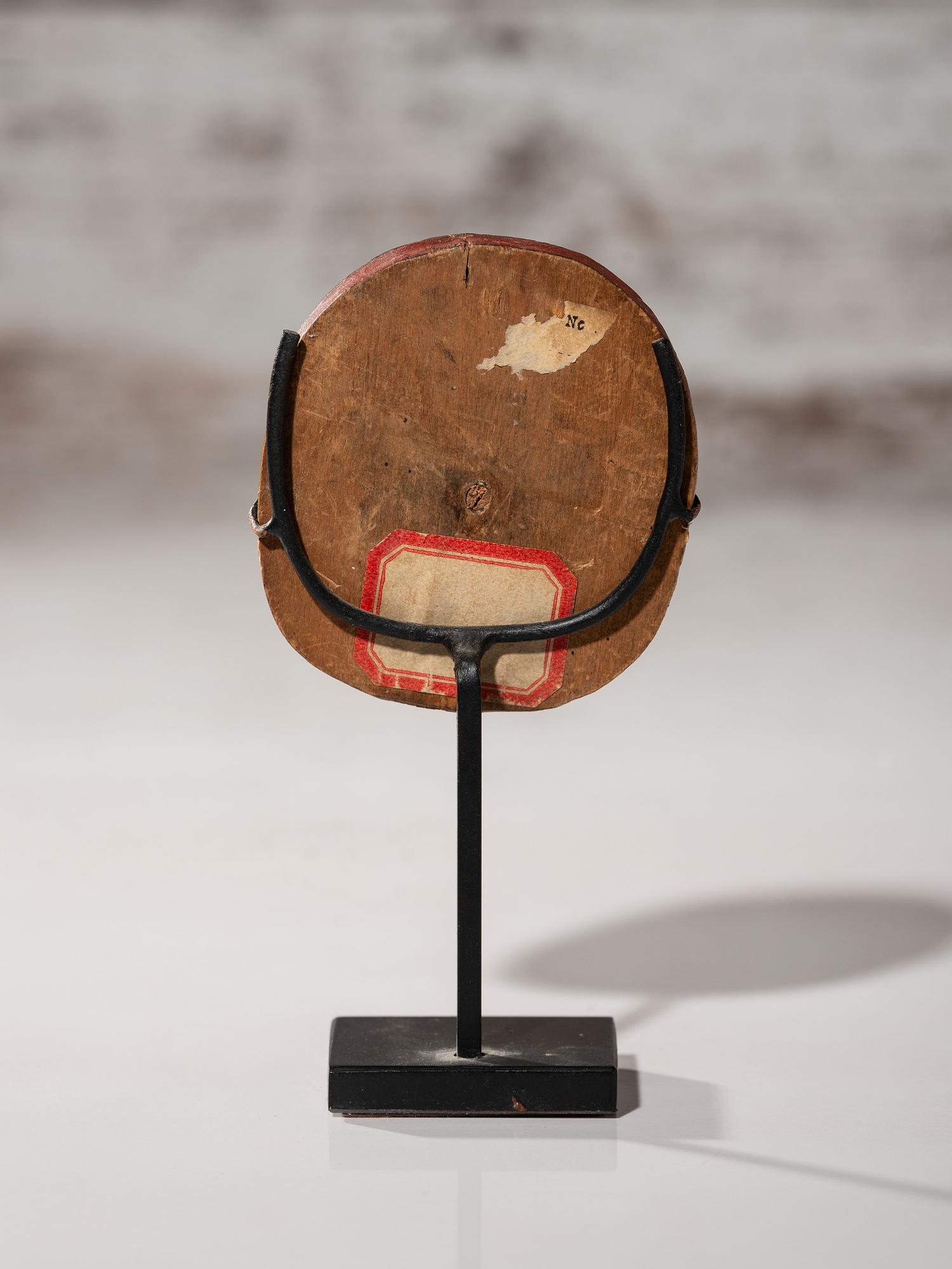Tlingit Polychrome Hawk Maskette