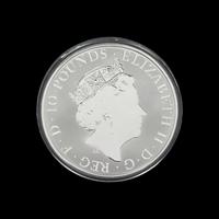 [GREAT BRITAIN] A 2019 Queen's Beasts: Black Bull of Clarence 10 oz. Silver Round
