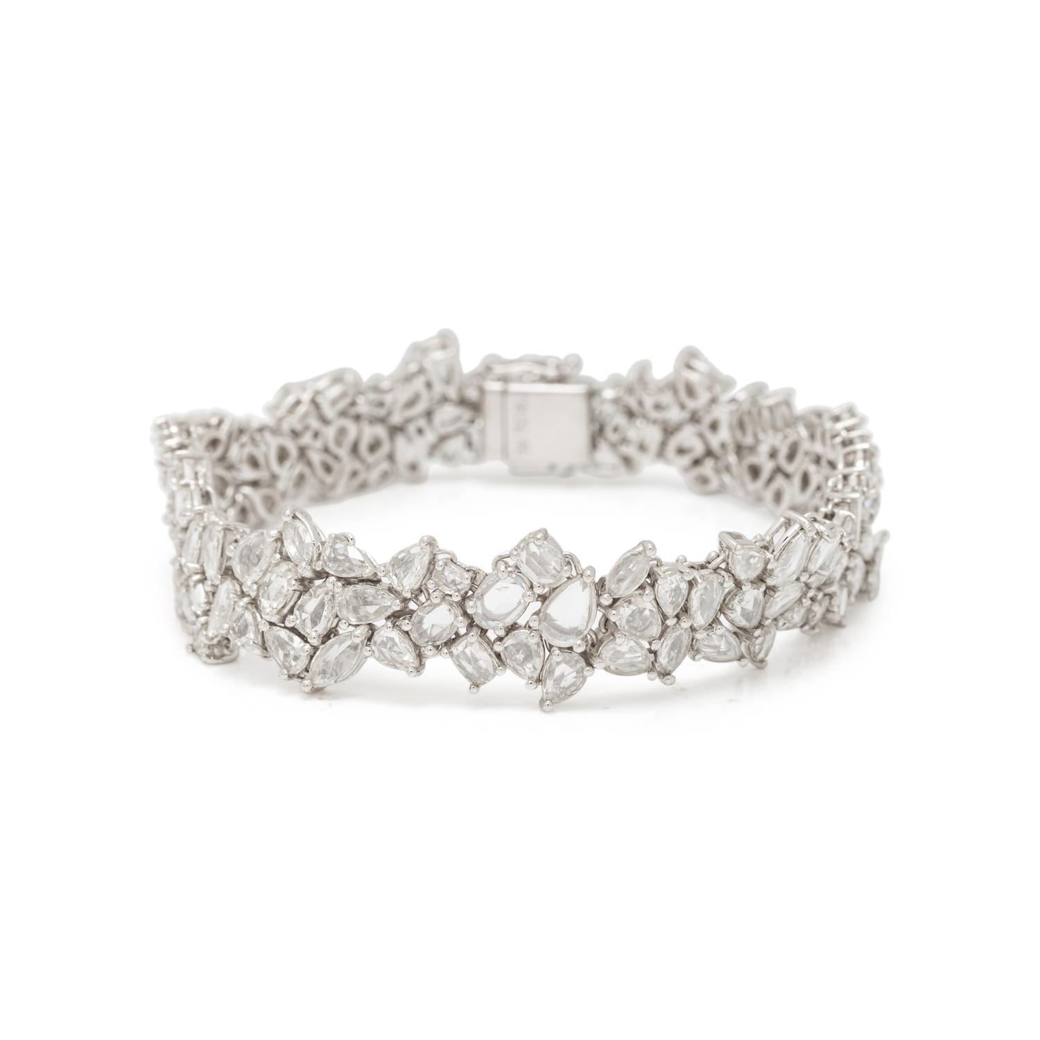 WHITE GOLD AND DIAMOND BRACELET
