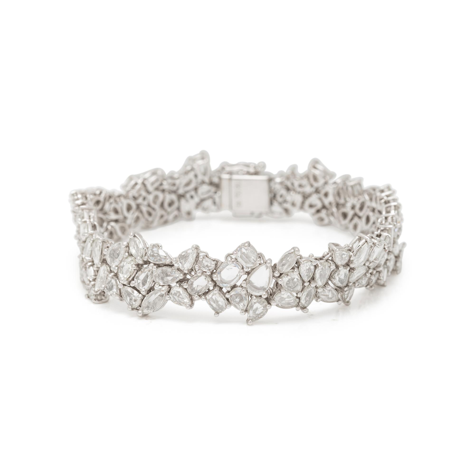 WHITE GOLD AND DIAMOND BRACELET