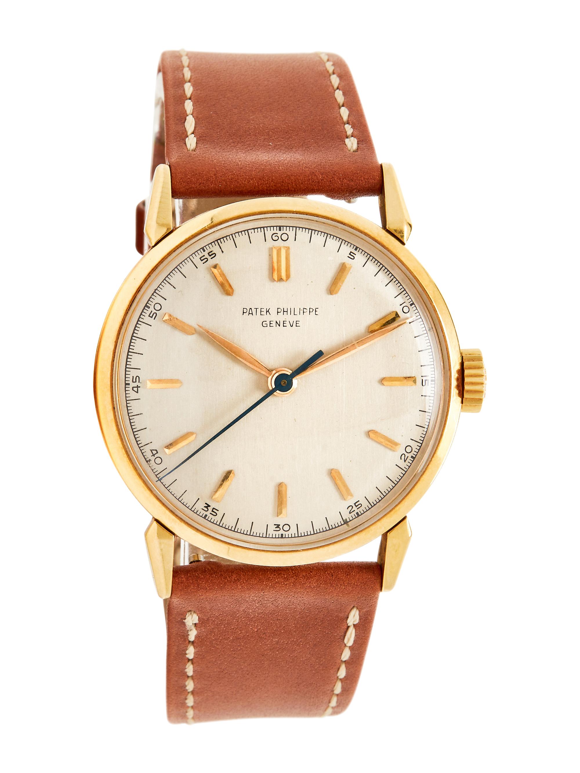 PATEK PHILIPPE, REF. 1578 18K YELLOW GOLD 'CALATRAVA' WATCH