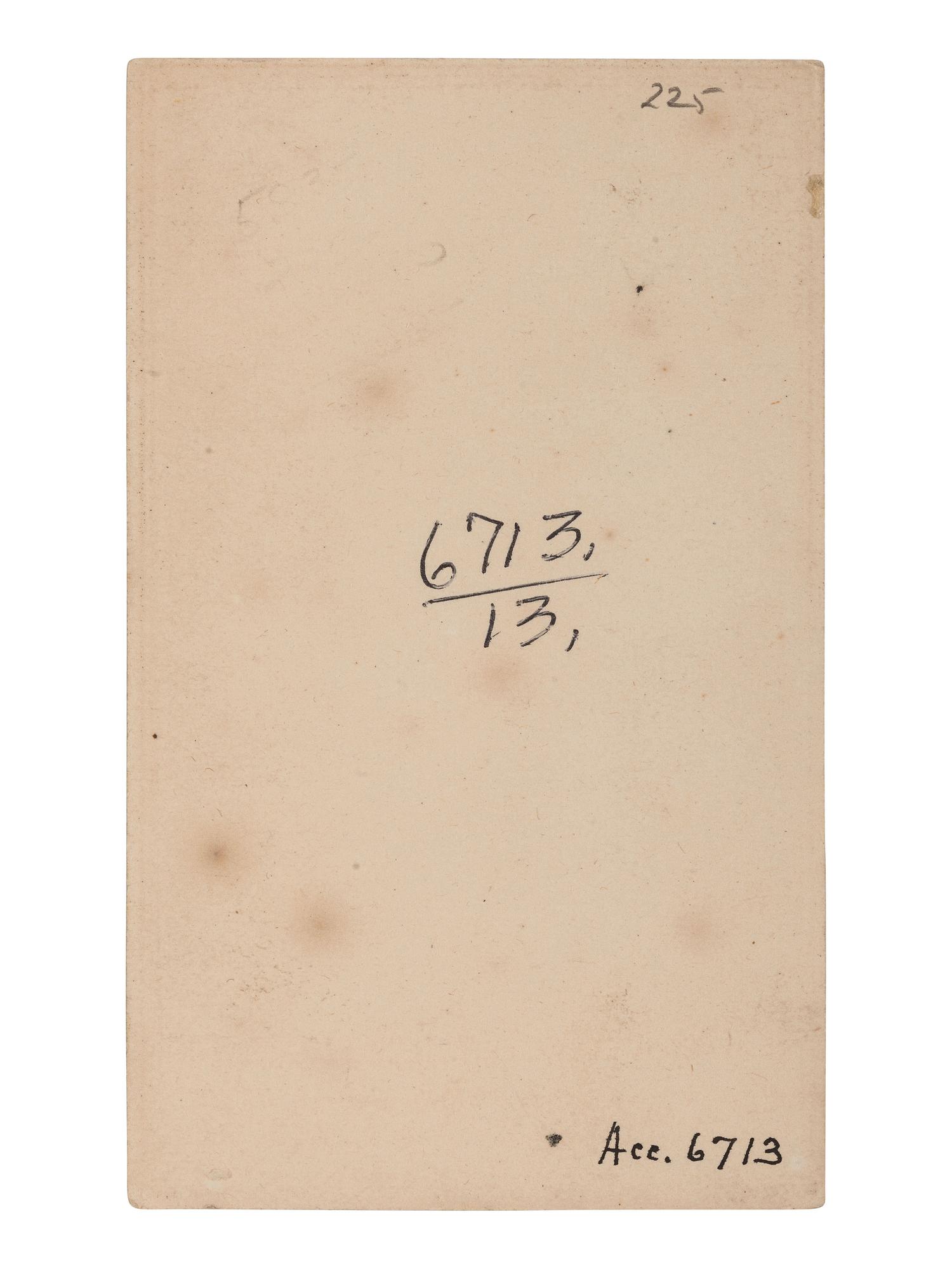 [CIVIL WAR]. Parody CDV of General Frémont "Crossing the Rocky Mountains."