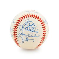 A Group of 19 Los Angeles Angels Signed Baseballs,