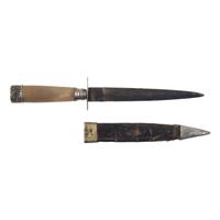 English Snake Buckle Belt and Sheffield Dirk