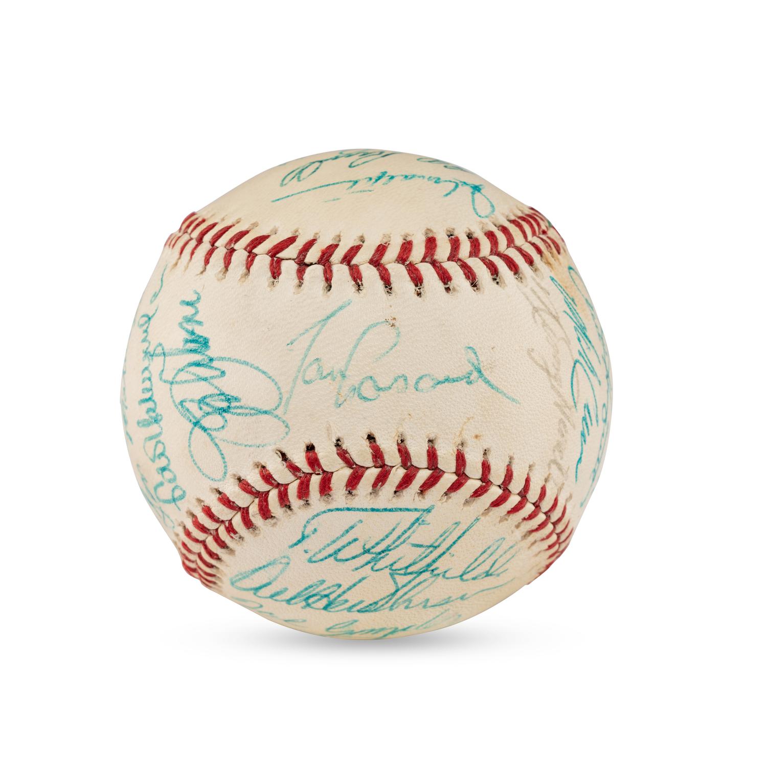 A 1985 Los Angeles Dodgers Team Signed Autograph Baseball (Beckett Authentication Services)