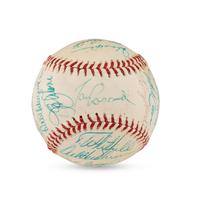 A 1985 Los Angeles Dodgers Team Signed Autograph Baseball (Beckett Authentication Services)