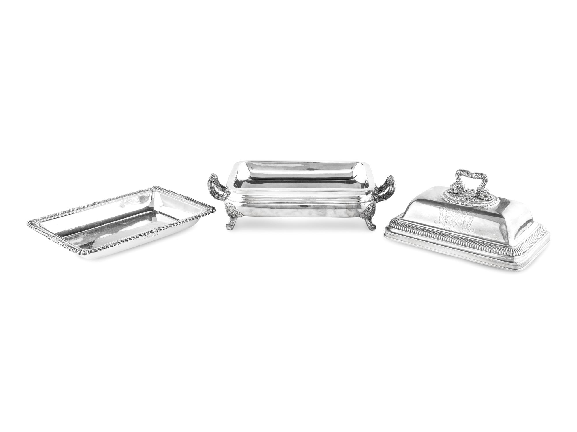 A Paul Storr Silver Covered Entrée Dish