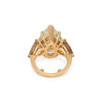 DIAMOND AND COLORED DIAMOND RING