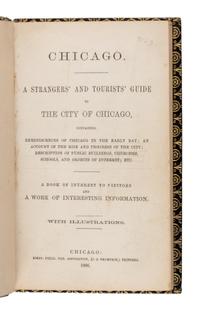 [Chicago Fire]. A group of 27 works about Chicago and the Fire, including: