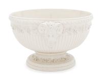 A Wedgwood Bisque Pottery Three-Piece Garniture