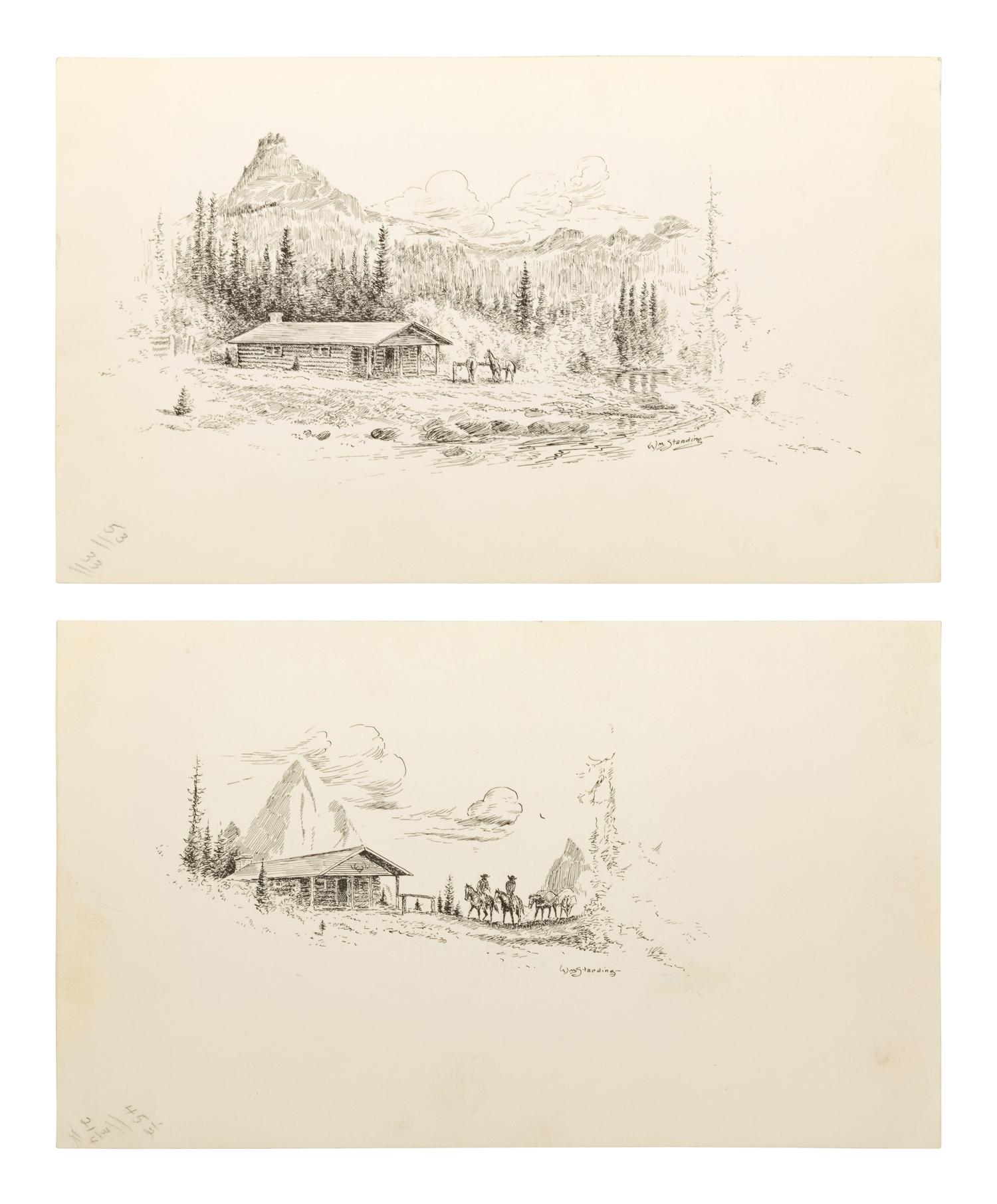 Two Works: Mountain Cabin