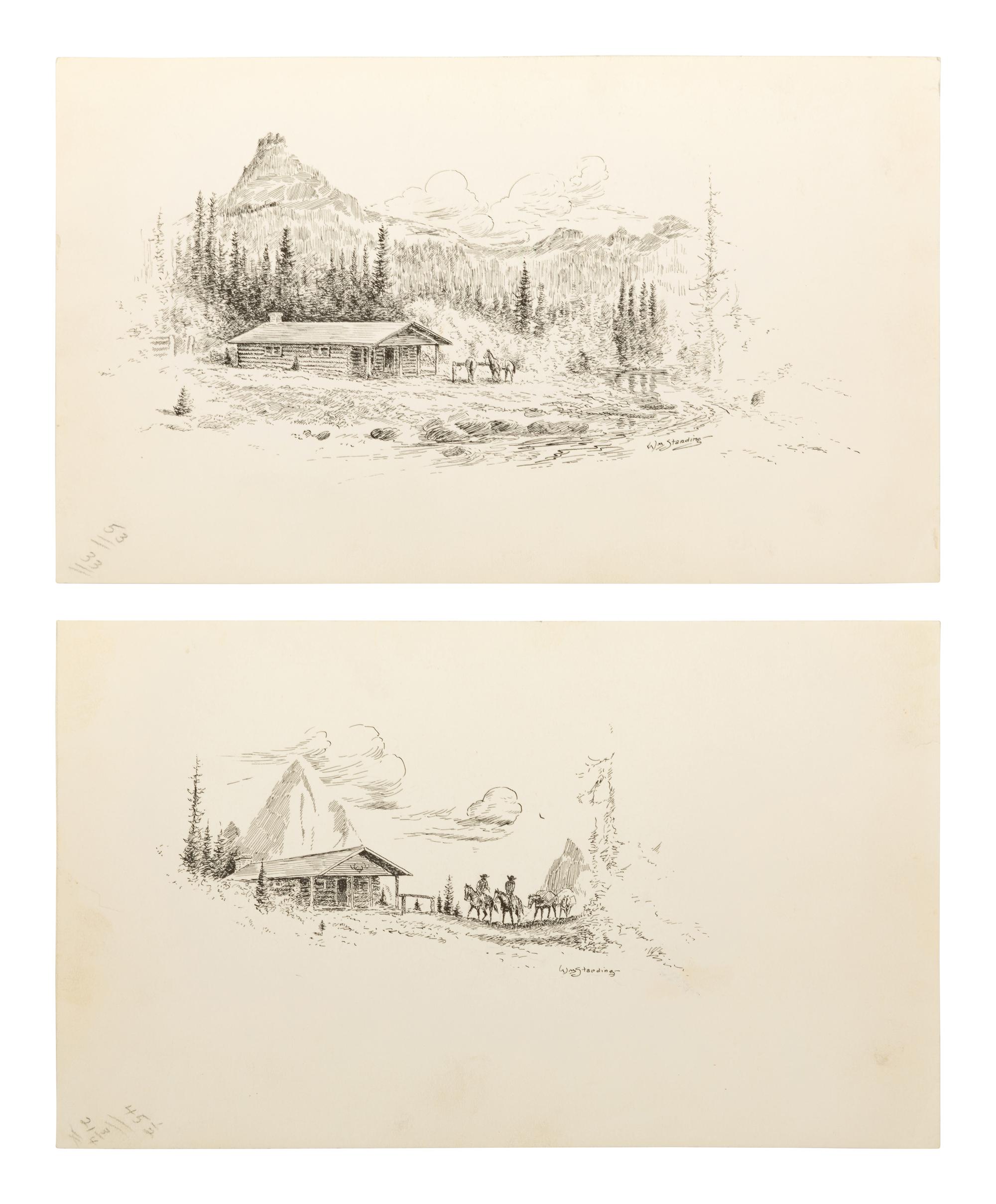 Two Works: Mountain Cabin