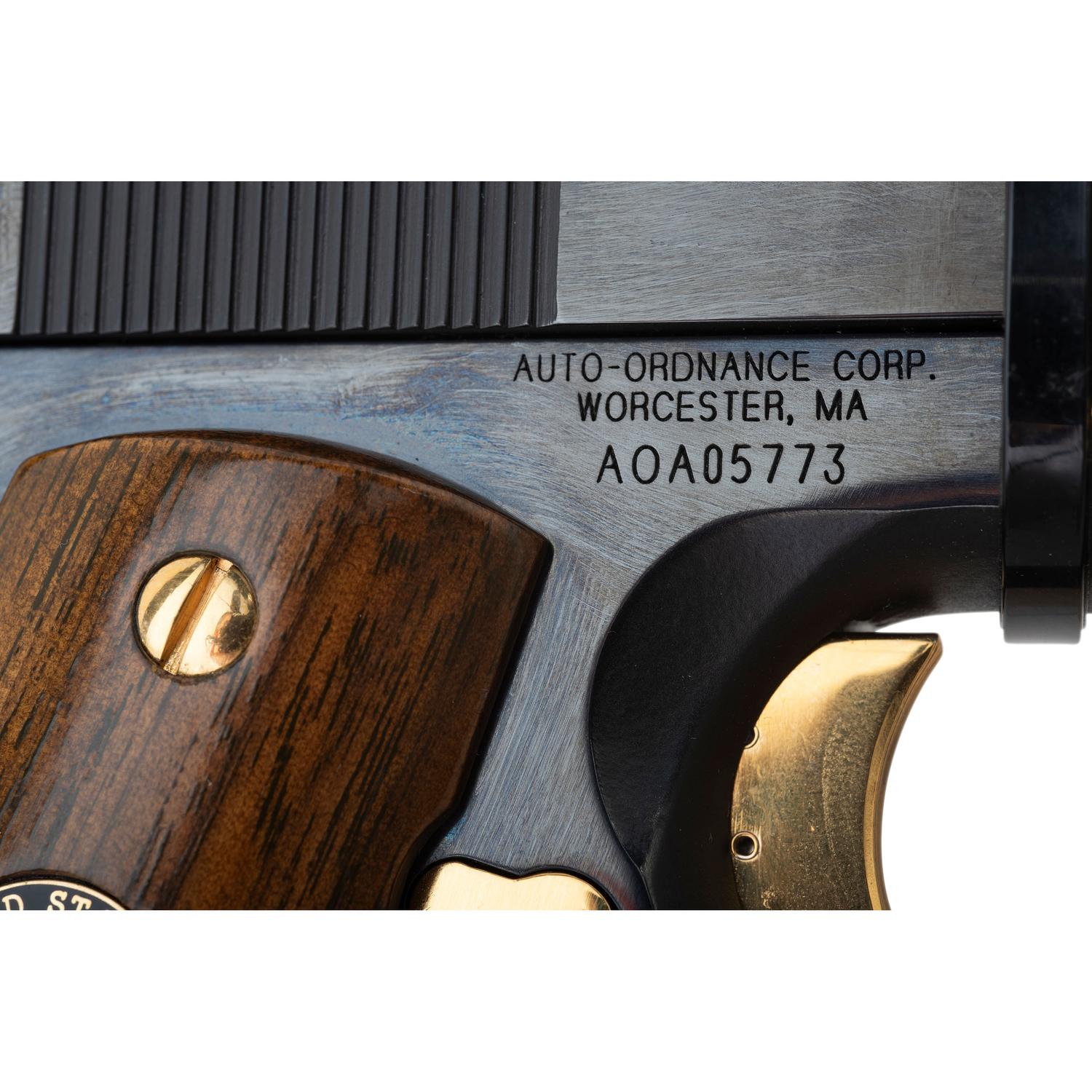 * Auto Ordnance US Army Commemorative 1911A1 in Case Issued by American Historical Foundation