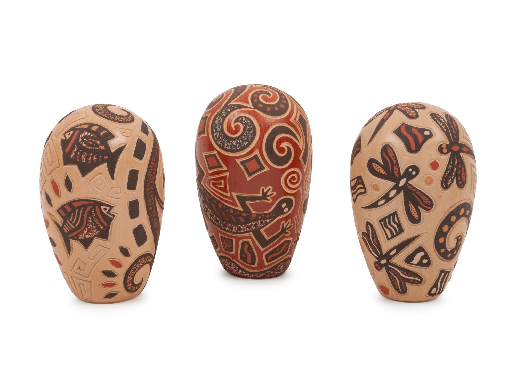Polychrome Seed Jars