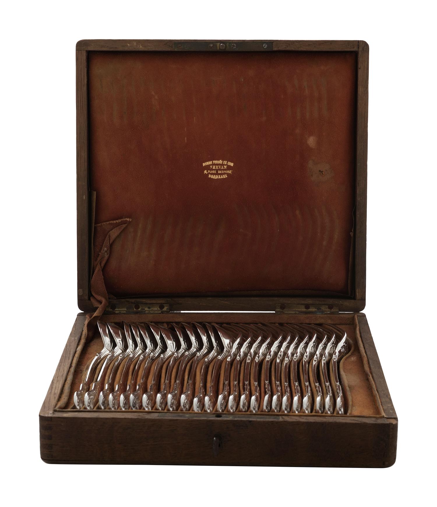 A French Silver Flatware Service