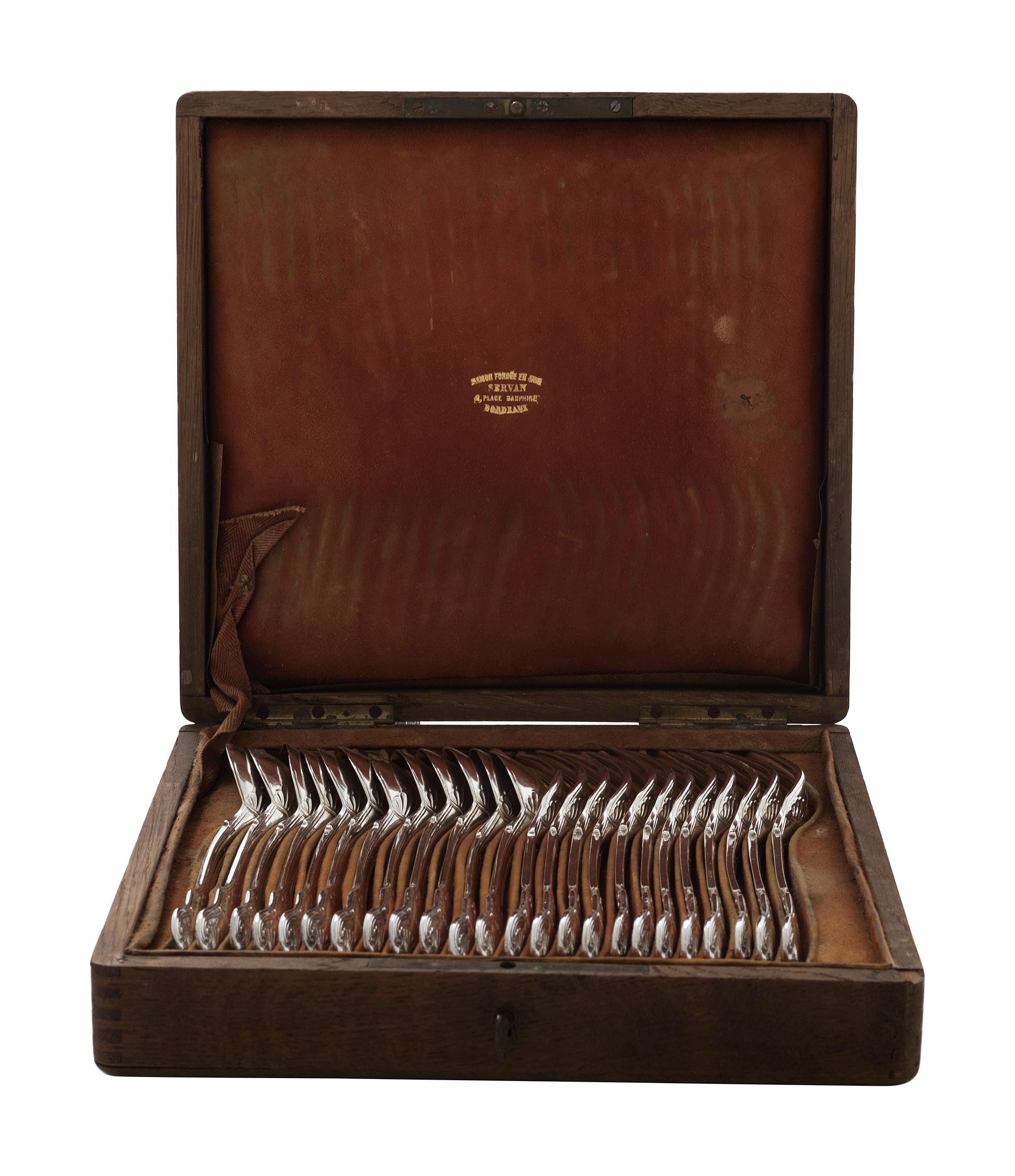 A French Silver Flatware Service