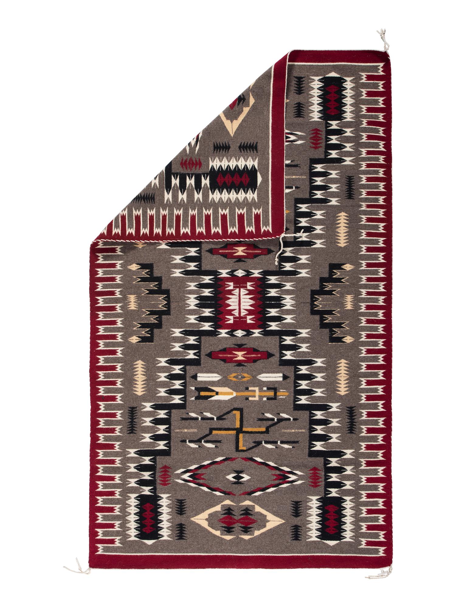 Navajo Storm Pattern Weaving / Rug