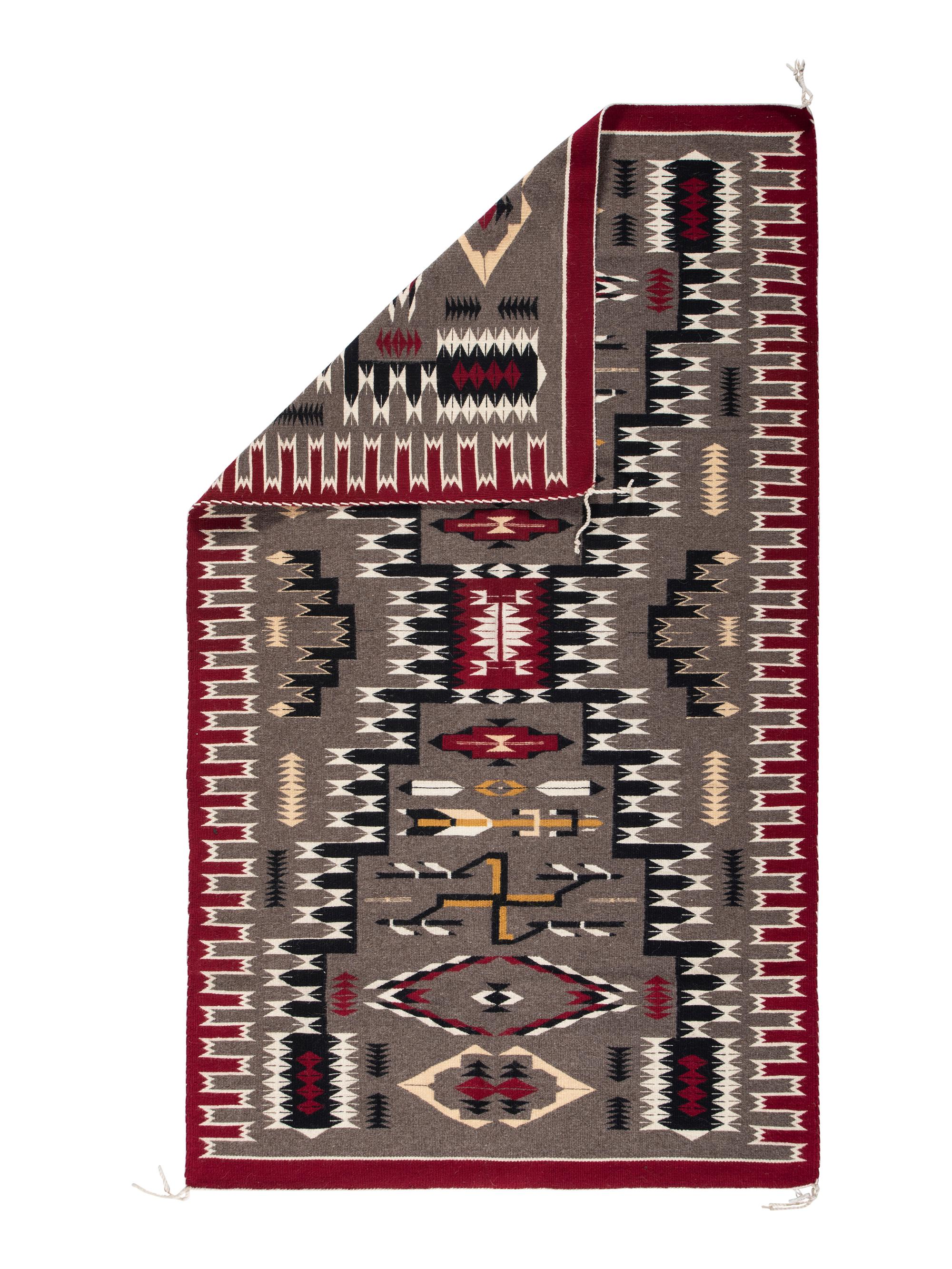 Navajo Storm Pattern Weaving / Rug